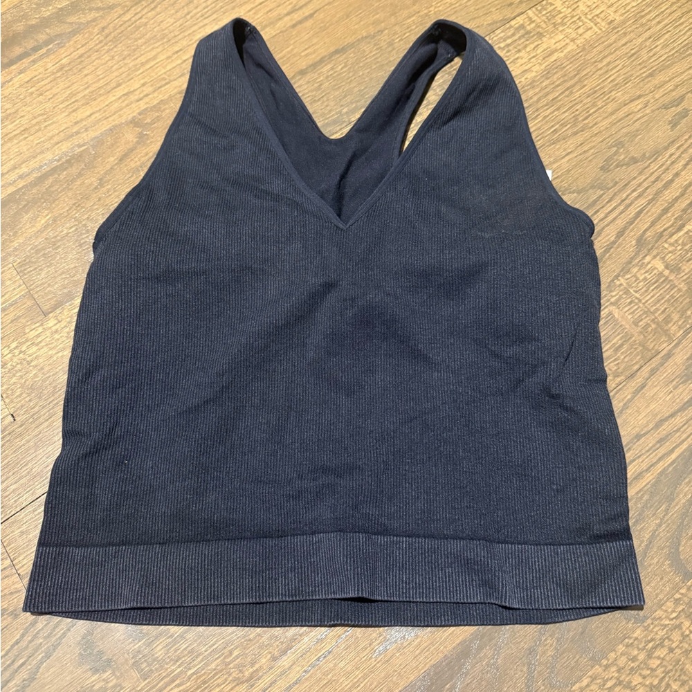 Black Women's workout top